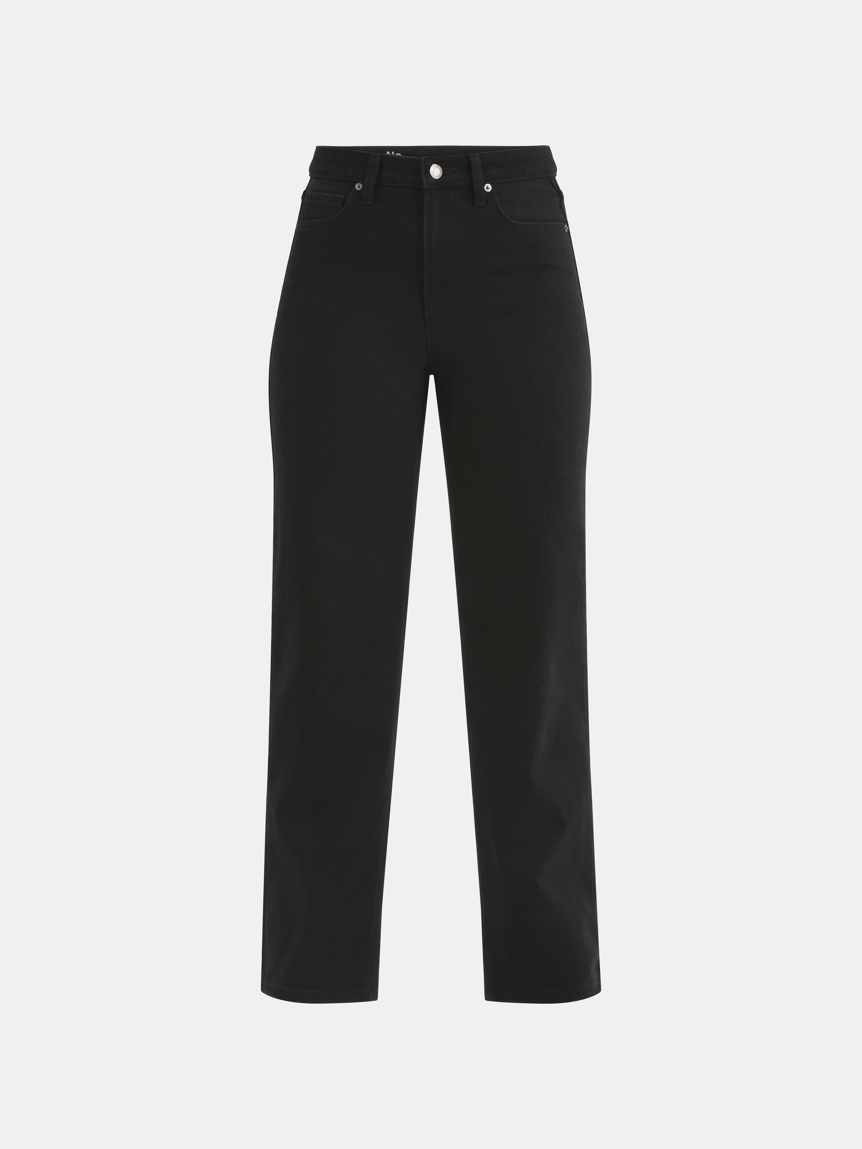No Boundaries Women's Plus High-Rise Straight Leg Jeans, 30” and 32" Inseam, Sizes 00-24W