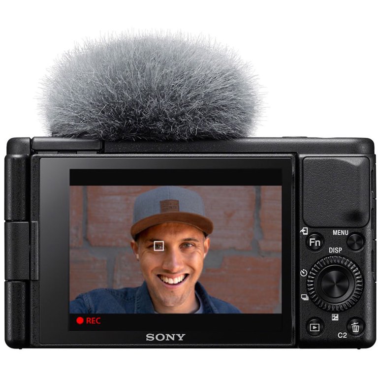 Sony ZV-1 Digital Camera New (Black) (DCZV1/B) + 64GB Memory Card