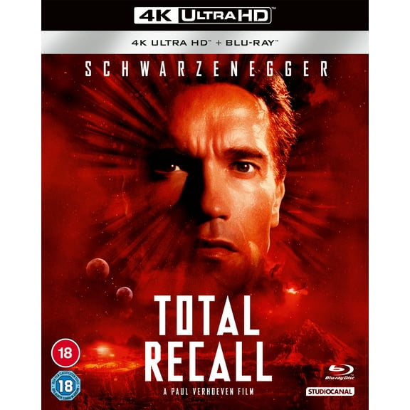 Total Recall (4K Ultra HD) Michael Ironside Michael Champion Ray Baker Sharon Stone Ronny Cox