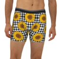 thumbnail image 2 of Men'S Boxer Briefs, Sunflowers A Soft And Breathable Mens Underwear Boxer Briefs With Widen Waist, 2 of 2