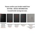thumbnail image 3 of Dteck Clear Case for Kindle Paperwhite 6.8" (11th Generation 2021 Release) - Slim Thin Case Lightweight Protector Durable Silicone Protective E-Reader Cover Case Clear,Clear, 3 of 9
