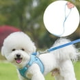 thumbnail image 3 of Step in Dog Harness and Leash Set - Summer No Pull Escape Proof Vest Harnesses with Soft Mesh and Reflective Bands, Adjustable Pet Outdoor Harnesses for Small and Medium Dogs, 3 of 7