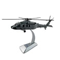 thumbnail image 2 of Modelo de helicóptero con soporte, escala 1:100, juguete de decoración de escritorio, procesamiento CNC, adorno de aleación, simulación, avión, 2 of 9