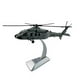 thumbnail image 2 of Helicóptero Modelo de Avión Escala 1:100, Juguete de Simulación para Entusiastas, Decoración de Escritorio, Avión Fundido a Presión con Soporte., 2 of 9