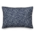 thumbnail image 2 of Creative Products Blue Floral Pattern 14x20 Indoor / Outdoor Pillow, 2 of 3