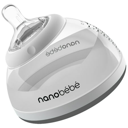 UPC: 7290016628494 | Nanobebe Transition Bottle Single-Pack – Gray
