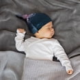 thumbnail image 5 of Wukai Boat Lighthouse Storm Waves Newborn Knotted Baby Beanie Hat for Boy Girl Baby Cute Cap Infant Beanies,0-6 months, 5 of 6