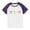 Purple, variant on Spazoro Toddler Girls T-shirts, Casual Crewneck Graphic Summer Short Sleeve Tops Tee Hot Pink Size 9 T