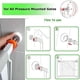 thumbnail image 4 of Whataatahia 4 Piezas Almohadillas de Pared para Puertas de Bebés, Puertas para Perros, Protectores de Seguridad para Paredes, Se Adapta a Puertas, Pasillos, Adornos, Increíble Protección contra, 4 of 6