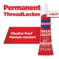 thumbnail image 3 of (2 pack) Loctite Threadlocker Red 271 Adhesive Permanent, Pack of 1, Red 0.2 fl oz Tube, 3 of 14