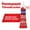 Red (dries blue), variant on Loctite Threadlocker Red 271 Adhesive Permanent, Pack of 1, Red 0.2 fl oz Tube