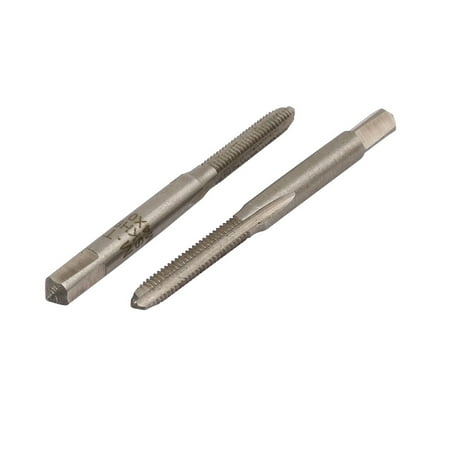 

Unique Bargains M4 Thread 56mm Length HSS 3 Flutes Straight Shank Machine Tap 2pcs