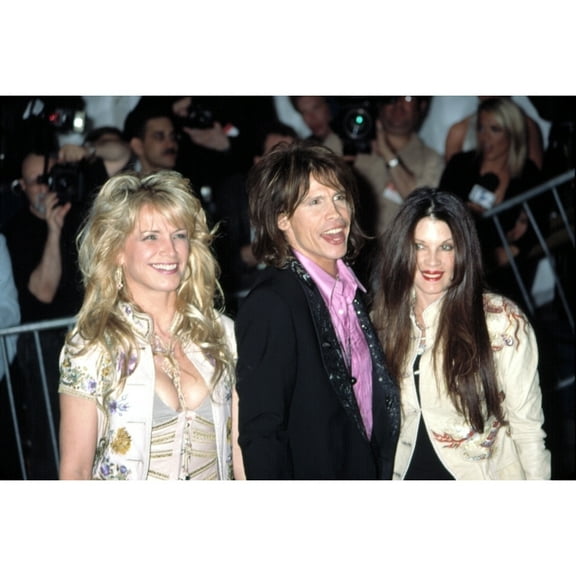 Steven Tyler With His Wife At Metropolitan Museum Of Art Goddess Gala Ny 4282003 By Cj Contino Celebrity (20 x