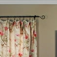 thumbnail image 2 of Balmoral Floral Print Tailored Panel Curtain 48-Inch-by-84-Inch - Red/Yellow, 2 of 3
