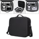 thumbnail image 3 of Estuche de transporte de para , de mano rígido con correa ajustable, bolsa de almacenamiento cómoda, suave de negro CUTICAT maletín portátil, 3 of 8