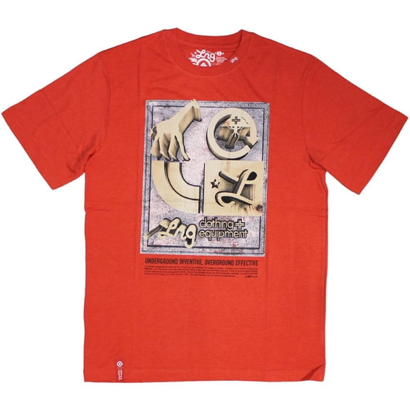 Lrg Core Collection Seven T-shirt Red Heather