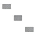 thumbnail image 1 of Maytalsory Quick-drying Bathroom Rugs Exquisite Crafted For Easy Cleaning Toilet Rugs Bath Mat Carpets Grey 3PCS, 1 of 6