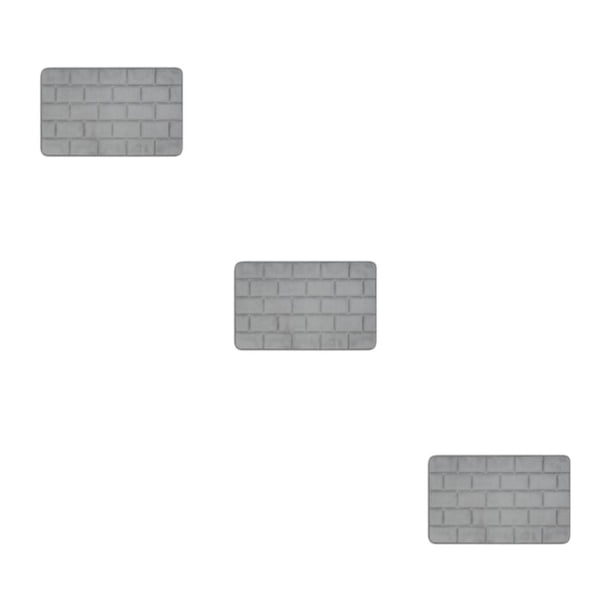 Alfombrilla de baño Inteprter Secado rápido Gris