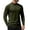 Army Green -AO25, variant on Nestiefly Mens Thermal Long Sleeve Undershirt Base Layer Long Shirts | Warm Lightweight Soft Fleece Lined Crew Beck Shirts Workout Top Purple L