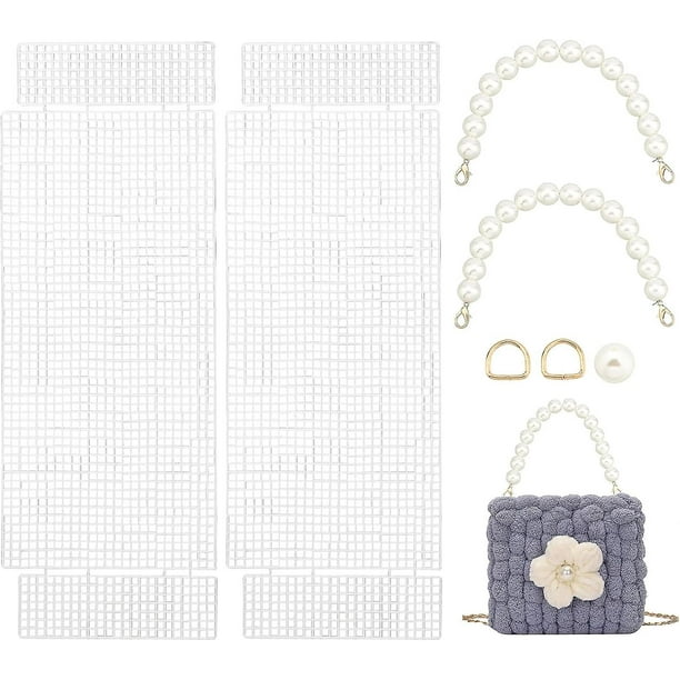 Bolsos de ganchillo con anillas de plastico shop