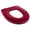 Red, variant on AUQ Toilet Seat Cover for Bathroom Toilet Seat Cushion Covers Soft Thicker Warmer Washable Toilet Seat Cover Pads with Zipper Home Reusable Fits Most Size Toilet Lids