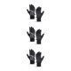 thumbnail image 3 of Greeniant 1 par de guantes de ciclismo cálidos, impermeables, protectores de manos para mujeres, clima frío, motocicleta, senderismo, equitación, M, Negro 3piezas Greeniant CBP182506, 3 of 6