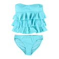 thumbnail image 2 of Bandeau de 2 piezas para mujer Island Escape Tiered Shaper, azul, 10 Island Escape Bandeau, 2 of 2