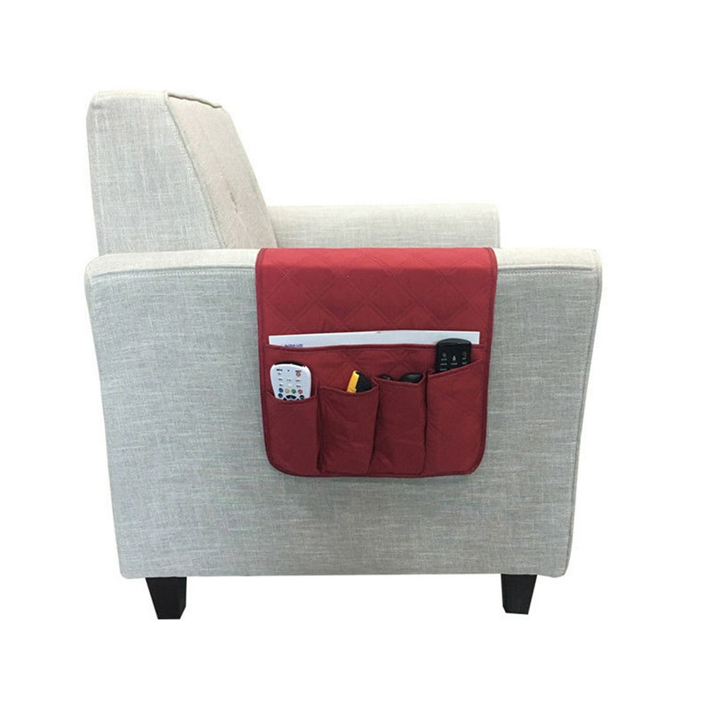 TSV NonSlip Couch Sofa Chair Armrest Organizer, Waterproof Double