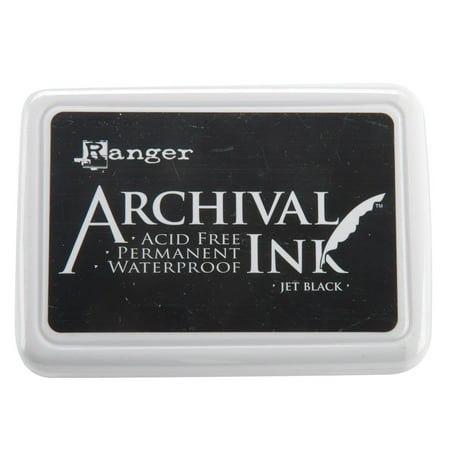 UPC: 0789541031468 | Ranger Archival Ink Pad #0 Jet Black