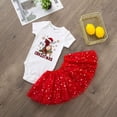 thumbnail image 4 of Mi primer mono navideño de manga larga para bebé recién nacido, traje con estampado de ciervo y Papá Noel, ropa para bautizo infantil, regalo, 4 of 5