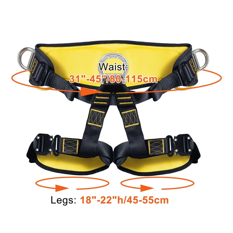SKYSHALO 340 lb Half Body Safety Harness Tree Climbing SKYSHALO 340 lb Half Body Safety Harness Tree Climbing