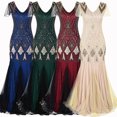 1920 Women‘s Vintage Sequin Dress Dress Banquet Light Luxury Party