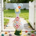 thumbnail image 4 of Seyotauo Easter Bunny Porch Goose Outfits for Cement Goose Lawn Goose Statue Clothes Bunny Ear Hat and Collar Easter Plastic Goose Costume for Easter Party Yard Outdoor, 4 of 6