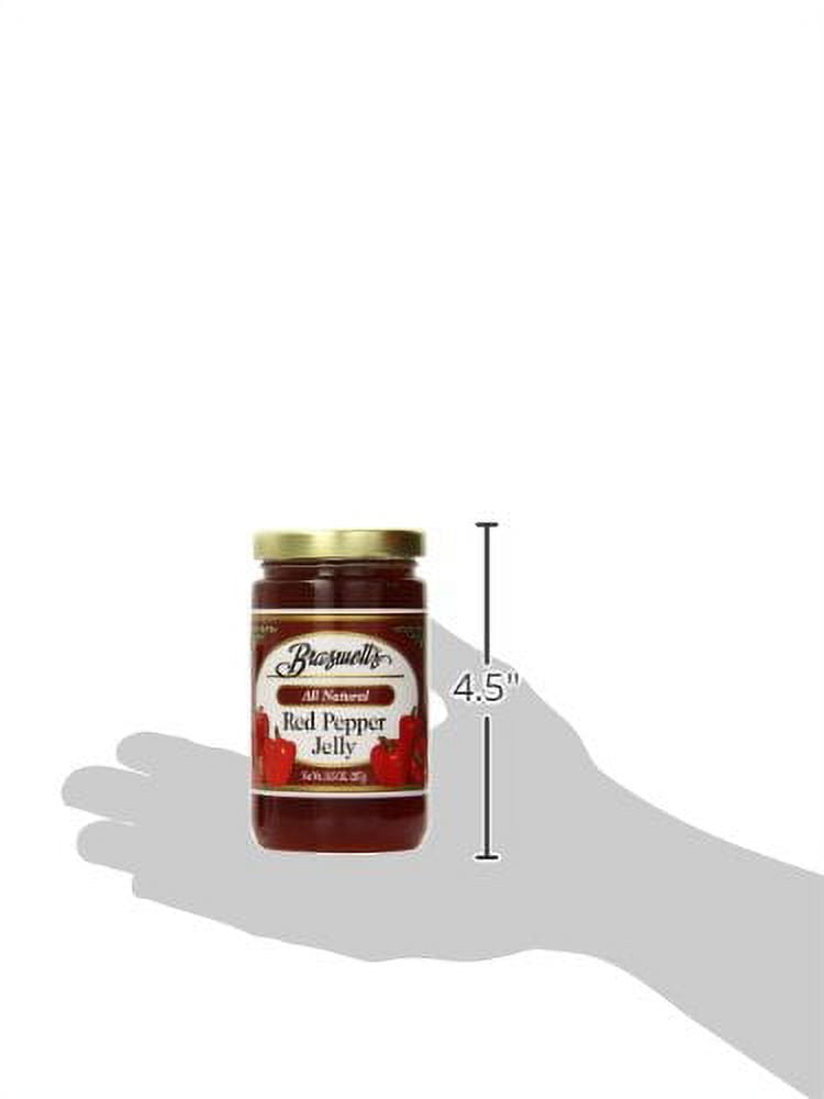 Braswell Red Pepper Jelly, 10.5 Ounce (Pack of 6)