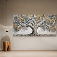 thumbnail image 7 of Large White Trees of Life Canvas Wall Art, Creative Trees Decor Painting Canvas Print for Living Room, Bedroom, Office Decorations, Gifts for Men, 7 of 7
