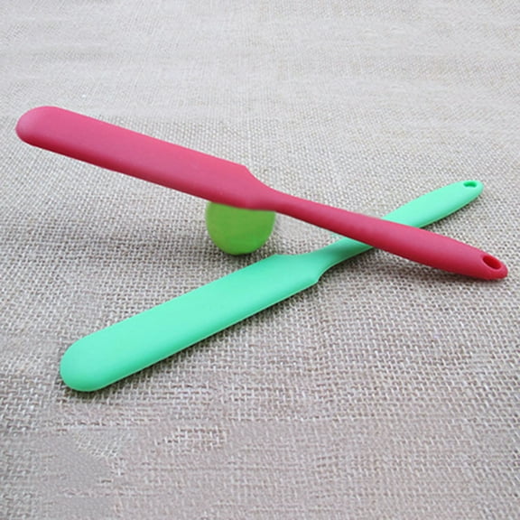 Hariumiu Kitchen 9.64" Silicone Spatula - Heat Resistant BPA Free - Nonstick Cake Rubber Spatulas, Jar Scraper for Cooking, Baking, Mixing, Frosting - Dishwasher Safe Kitchen Utensils