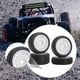 thumbnail image 5 of 4 llantas para ruedas RC, piezas de repuesto para modificación de neumáticos RC, hexágono de 7 mm, compatibles con el modelo 244016 Micro B 1/24 RC Blanco, 5 of 7