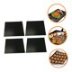 thumbnail image 3 of unbranded 4Ud Tapete Para Barbacoa De Ptfe Resistente A Temperatura Antiadherente Negro, 3 of 7