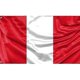 thumbnail image 1 of Peru Flag, Unique Design, 3x5 Ft / 90x150 Cm4x6ft/120x180 Cm, Ttq2886, 1 of 1