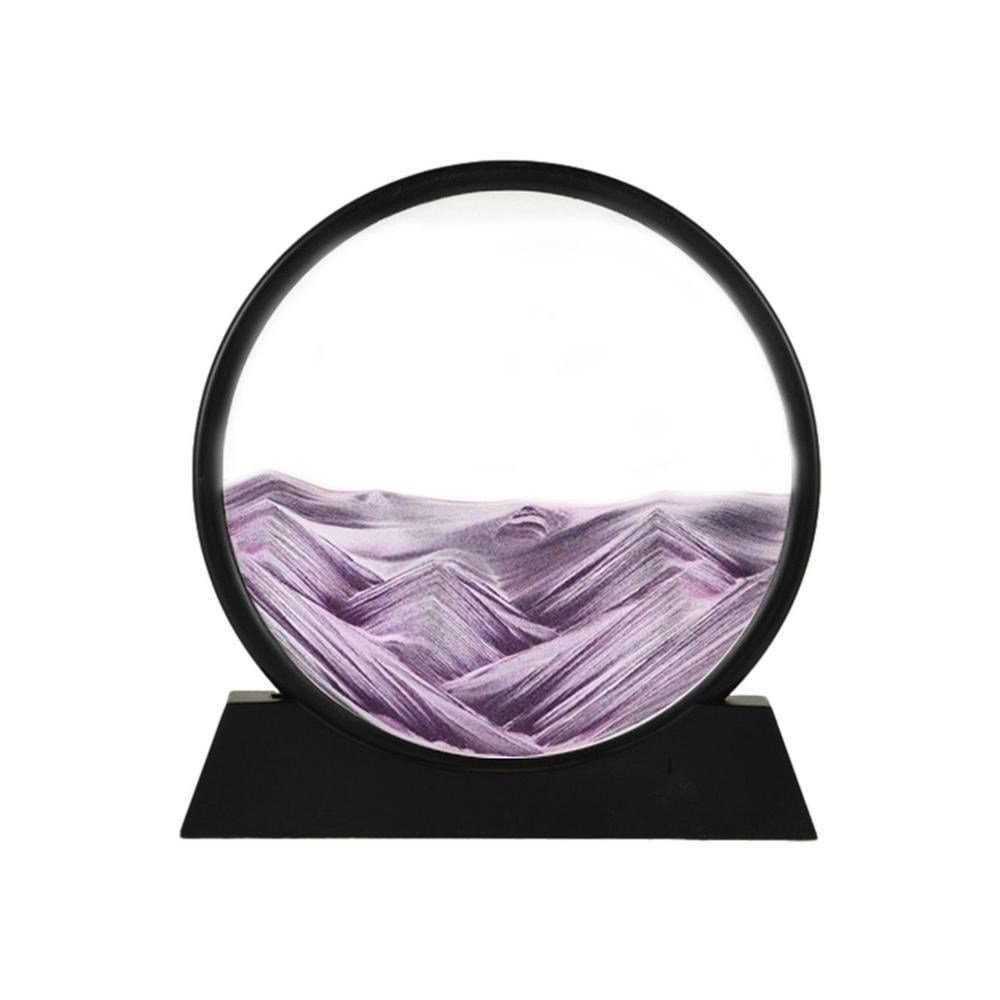 Details about   Moving Sand Frame Art Picture Glass 3D Sandscape Motion Display Quicksand Gift