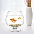 thumbnail image 2 of Miangastore 2pcs Clear Fish Tank Multi-function Goldfish Tank Transparent Betta Tank Office Supply, 2 of 9