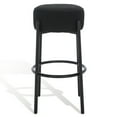 thumbnail image 2 of SAFAVIEH Couture Paisleigh Round Backless Bar Stool, Black, 2 of 11