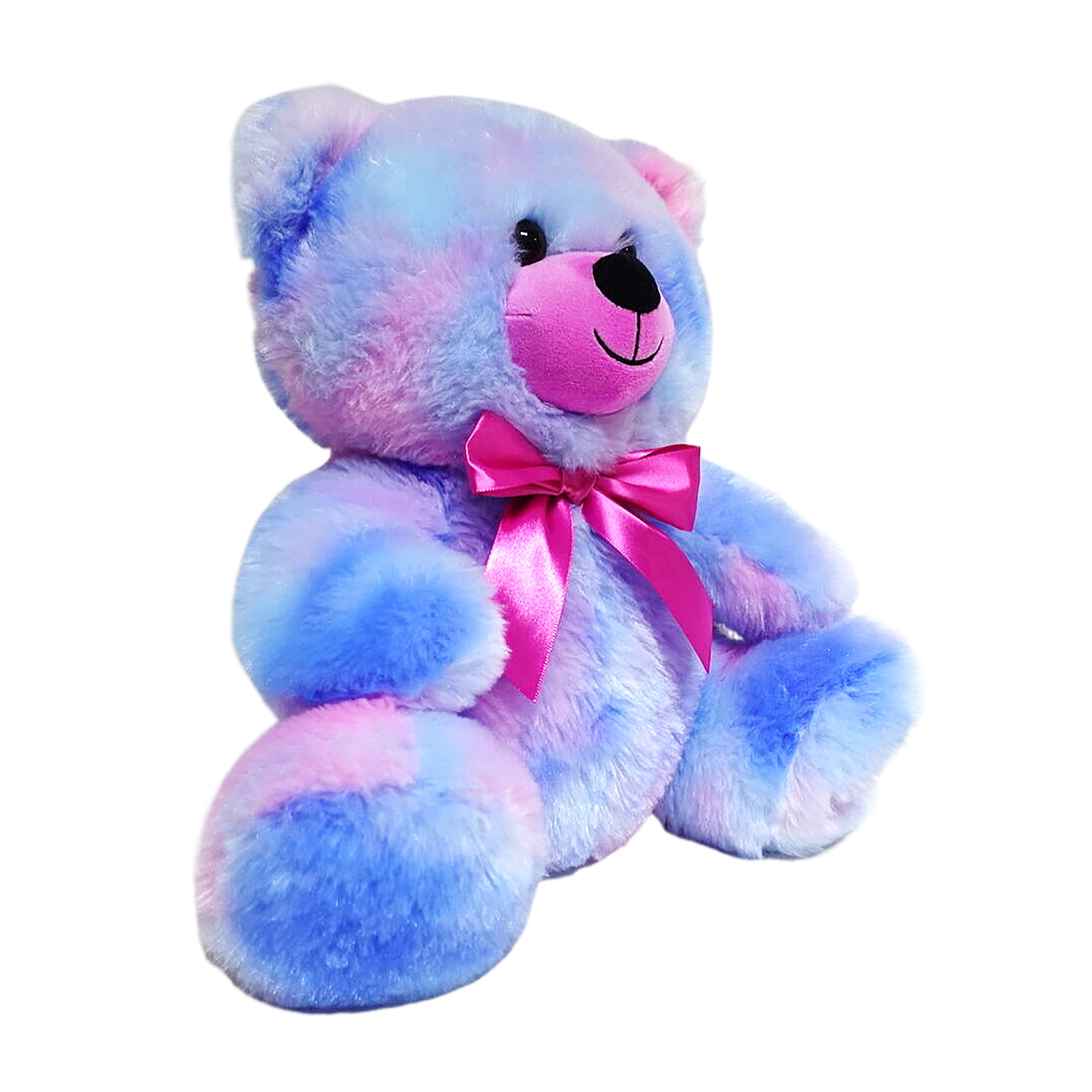 Way to Celebrate Large Plush Bear Purple