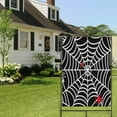 thumbnail image 4 of Black Halloween Spider Webs Fall Garden Flags 28"x40" Double Side,Small Yard Flags for Outside,Outdoor Fall Decor,Autumn Funny Garden Flag Yard Decoration, 4 of 5
