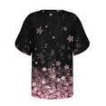 thumbnail image 5 of Homenesgenics Plus Size Tops 4X Casual Printing Shirts Short Sleeve Loose Tee Tops V-Neck Blouse Men Clearance Clothes, 5 of 5