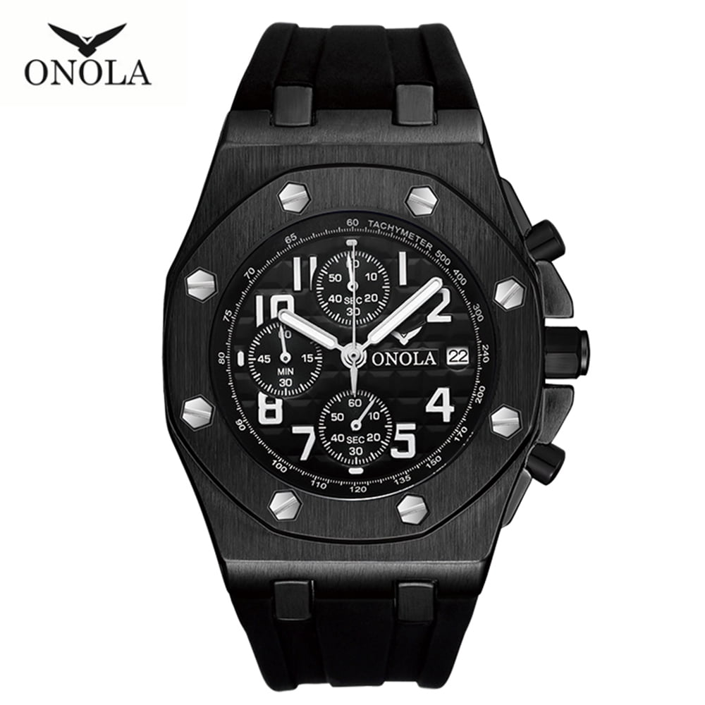 ONOLA ONOLA ON6805 Men Quartz Watch Silica Gel Band Fashion