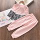 thumbnail image 5 of Gibobby Conjunto de Bebé A Niño Conjuntos para niñas, ropa larga para niños, 2 uds, conjunto de mallas pequeñas de encaje(Rosa,9-10 Años), 5 of 5