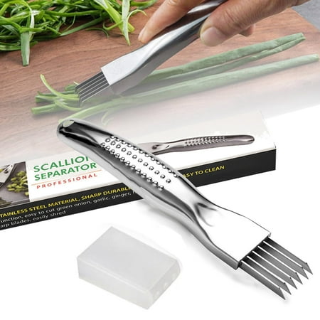 

Shred Silk the Knife 2024 Stainless Steel Chopped Green Knife Kitchen Vegetable Cutter Sharp Scallion Shredding Cutter Shred Knife Household Multifunction Kitchen Utensils & Gadgets
