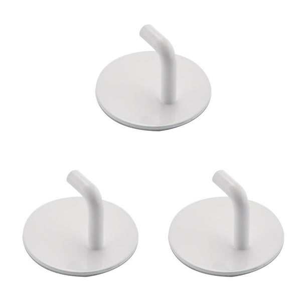 Bewildely Colgador de pared autoadhesivo para baño de Hotel, paño de cocina, ropa, bufanda, paraguas, punzón, soporte de gancho Type4 NO4