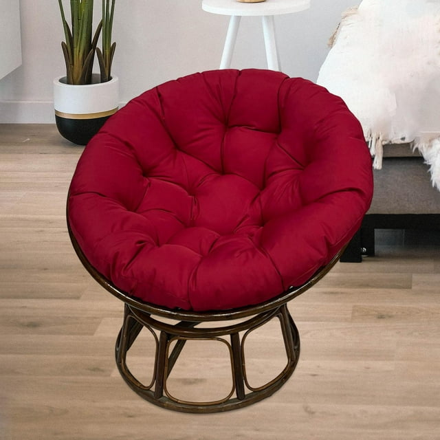 Cojín para silla tipo cesta colgante DYNWAVEMX 40 cm cómodo para asiento y suelo interior y exterior